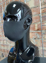 Load image into Gallery viewer, BLACK REUSABLE FASHION FACE WITH VALVE